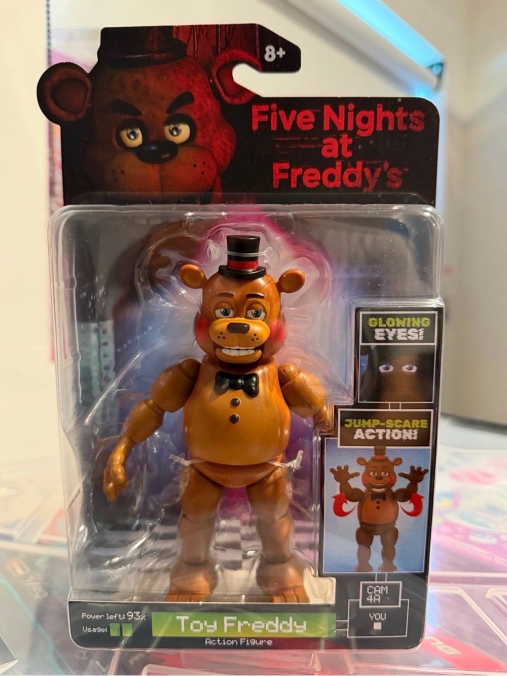 Jazwares Five Nights at Freddy’s FNAF TOY FREDDY 5" Action Figure BRAND NEW